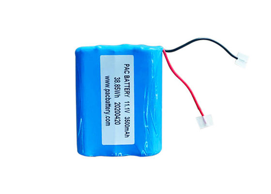 ICR18650-3S 250mW 3000mAh লি আয়ন রিচার্জেবল ব্যাটারি 12v