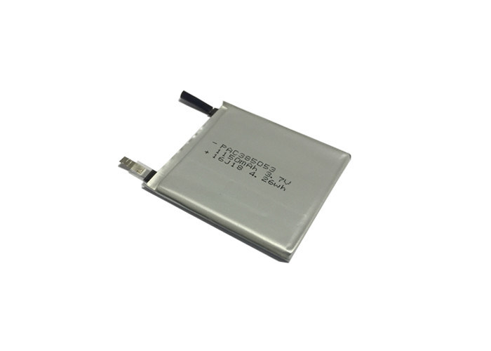 1150mAh পিএসি ব্যাটারি, বিউটি ডিভাইসগুলির জন্য রিচার্জেবল লি আয়ন পলিমার ব্যাটারি